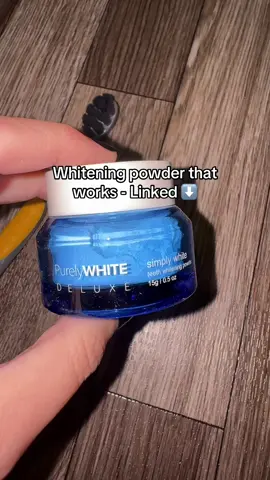 I have it linked above #teethwhitening #teethcleaning 