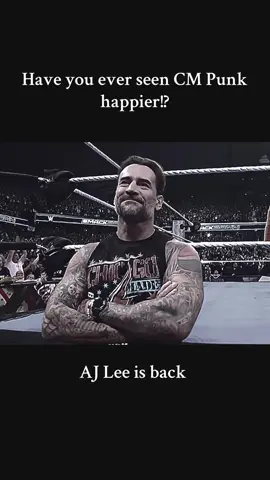 AJ Lee returns at Smackdown to join with her husband cm punk, this is a tribute video to both of them #cmpunk #wwetiktokfam #ajlee #return #smackdown 
