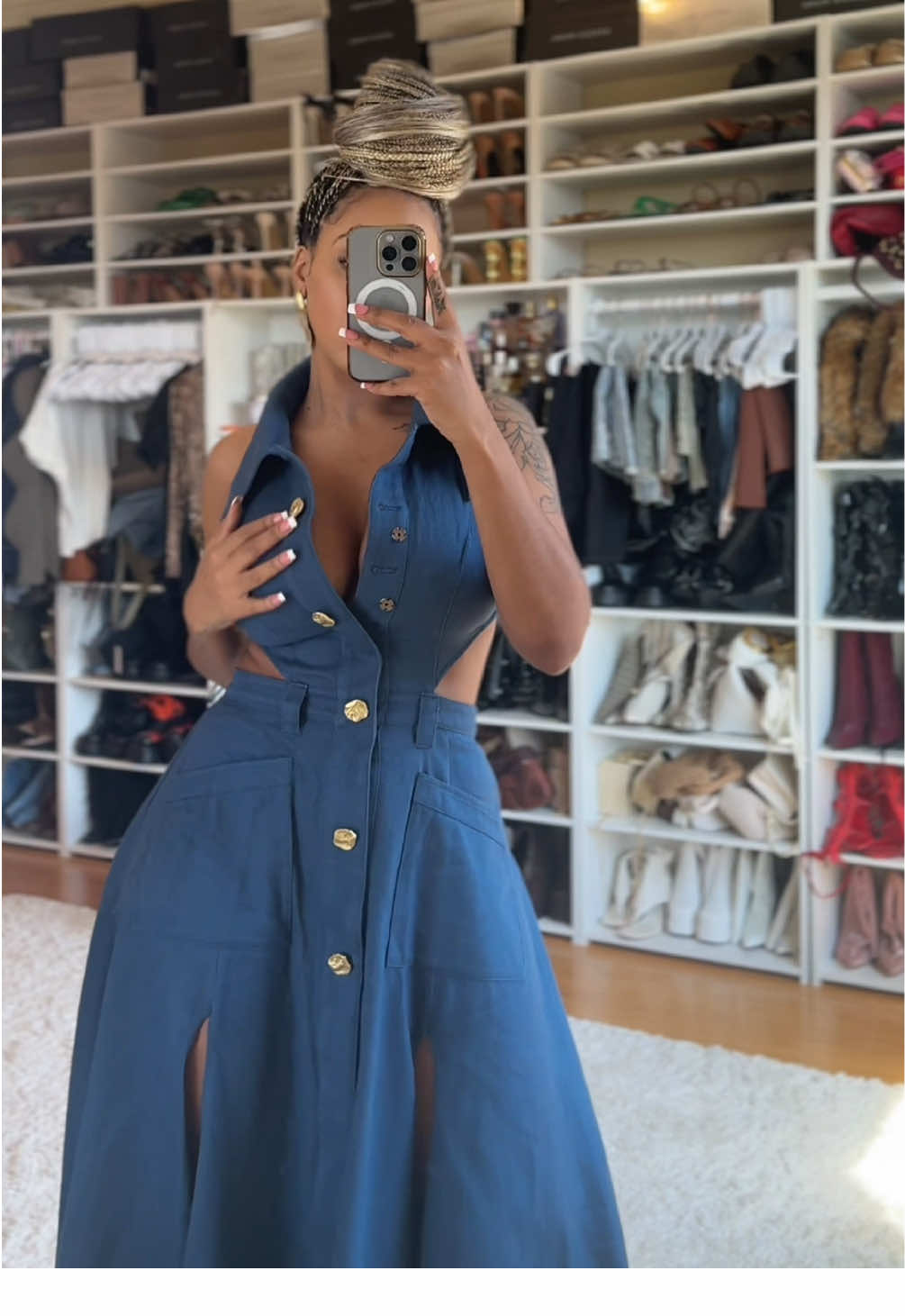 I love this dress I’m wearing a size medium! Shop this dress and add into your cart ! #styleinspo #OOTD #fashioninspo 