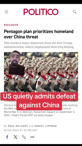 Sept 7th. US military to change focus from China to the Western hemisphere #greenscreen 