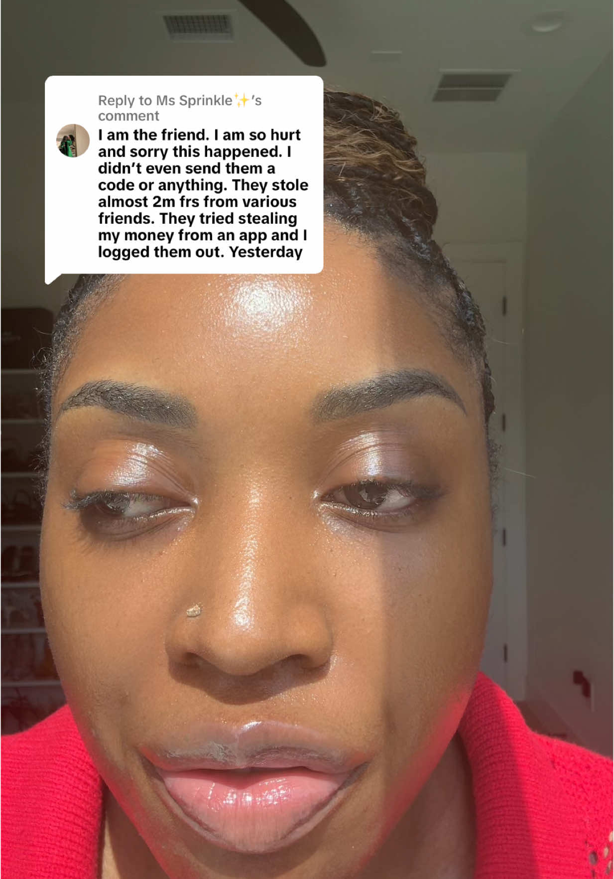 Replying to @Ms Sprinkle✨ this is an update on the WhatsApp scam.  #dallascontentcreator #cameroontiktok🇨🇲 #cameroon #scamalert🚨🚨🚨 #whatsappscam#africantiktok #fyp 