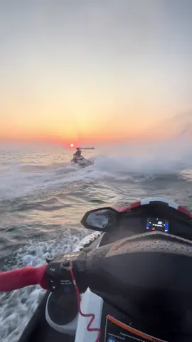 #antonio #jetski #sunset 