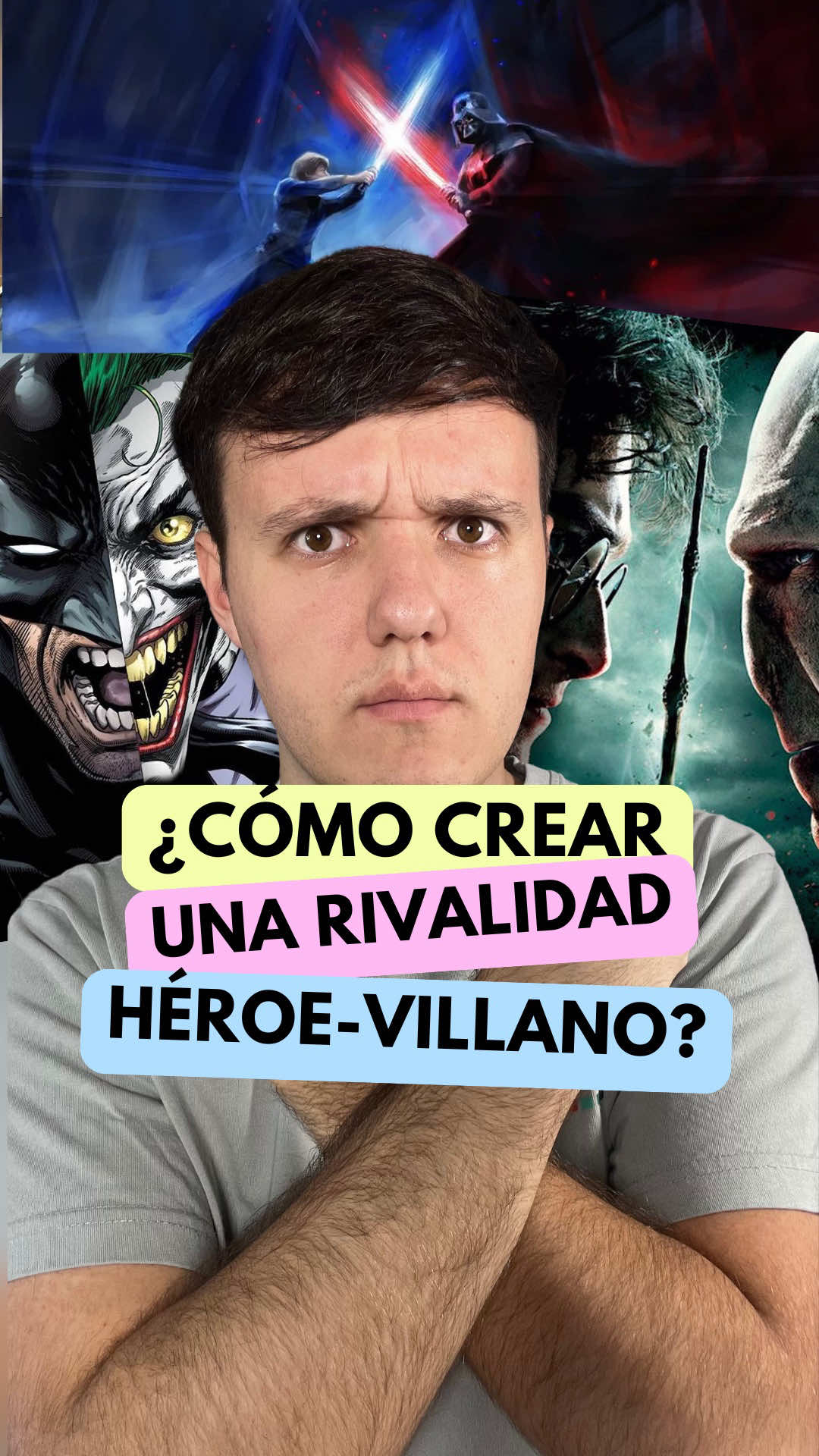 Rivalidad entre héroe y villano: ¿cómo la hago?🤔 #tipsdeescritura #BookTok #booktokespañol #escribir #escritura 