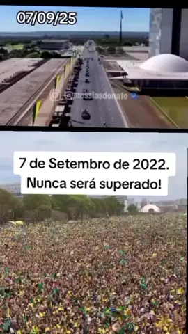 Desfile de 7 de setembro De 2025 Lula x Desfile de 7 de setembro de Bolsonaro 2022 #lula #bolsonaro #setedesetembro #10k #pátria 