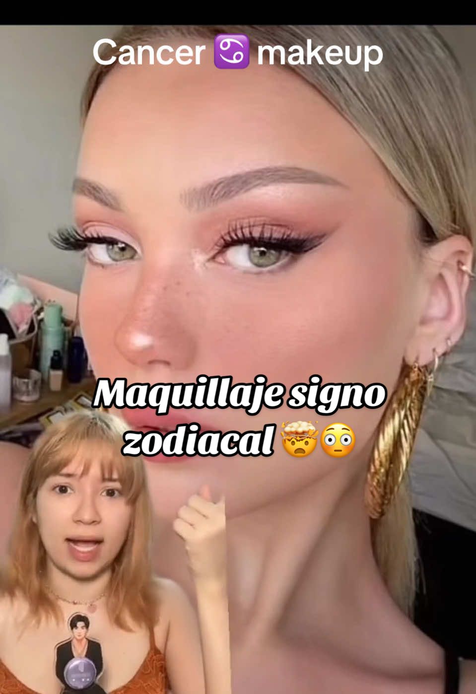 Cancer el mejor signo del zodiaco 😘#cancerzodiacsign #makeup #fypp #zodiacsigns #makeuptrend  @ANI-K MAKEUP 