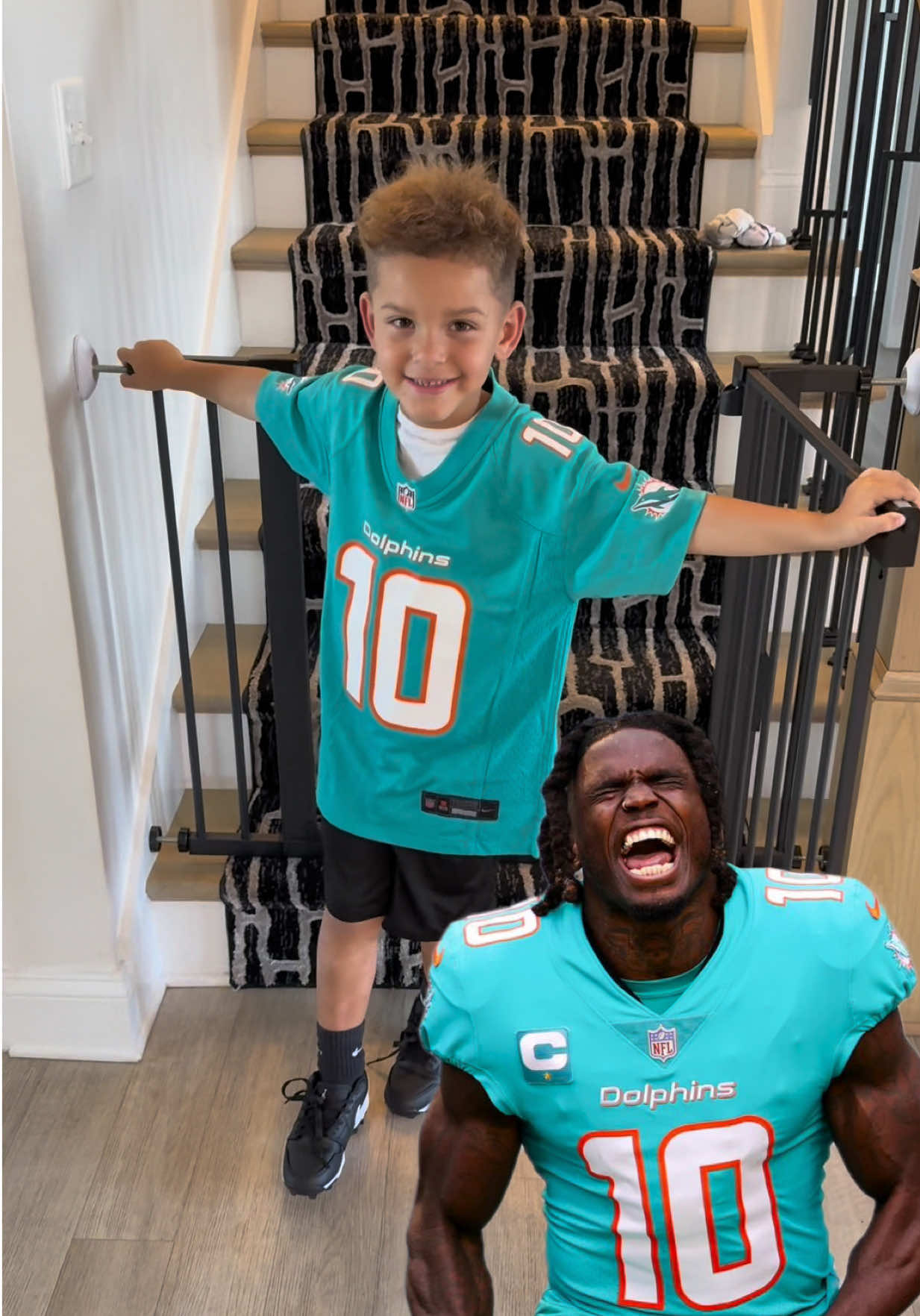 @Cheetah Bo Hill is a favorite in this household 🐬🏈 @Miami Dolphins 