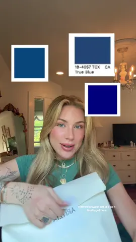 it’s definitely a very bright almost cobalt blue in direct sunlight- for my true, warm and bright springs this would probably work maybe not so much the light spring girlies #coloranalysis #springpalette #truespring #warmspring #lightspring 