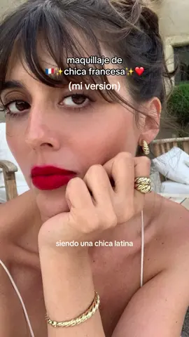 French girl makeup segun una chica latina (mi version) 🥹❤️🇫🇷 es solo como yo me lo hago es inspiración y pues <3 si les sirve que chido si no plis no se ofendan!   #frenchgirlmakeup #frenchgirlaesthetic #frenchgirl 