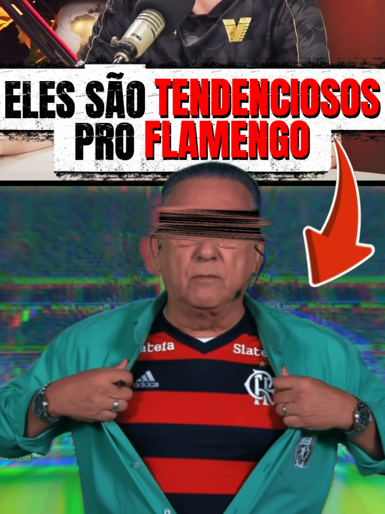 Os narradores são tendenciosos para o Flamengo? #flamengo #leifert 
