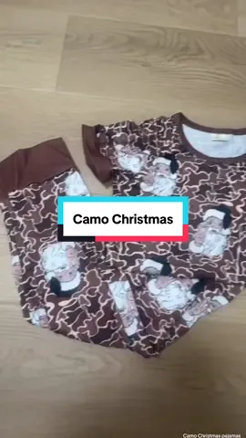 These camo Santa pjs are low in stock! Grab them before they sell out #toddlercamo #camopajamas #camochristmas #tiktokshopcreatorpicks #spotlightfinds 