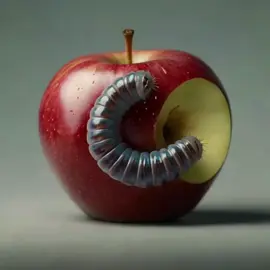 Enjoy the soothing sounds of this two headed worm eating into an apple ASMR video. Perfect for relaxation and sensory pleasure #asmr #animals #food #fyp #fypシ 