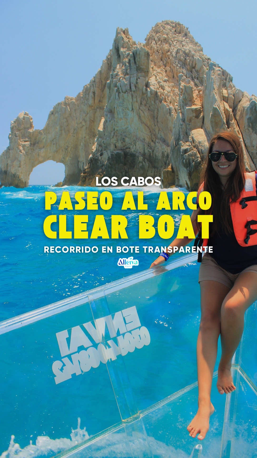 💬 Escribe “CLEAR BOAT CABOS” 👇 🌊✨ ¿Te imaginas navegar hasta el fin de la tierra en un bote totalmente transparente? 🚤💎 Conoce el famoso Arco de Cabo San Lucas con una experiencia que te permitirá:  🐠 Ver peces bajo tus pies 🦭Conocer las colonias de lobos marinos 🐦 Avistamiento de pelicanos 🚤 Paseo por las imponentes vistas  📚 Historia del destino  📸 Fotos espectaculares  El recorrido dura 45 min ⏱️ con guía, historia, y la parada obligada para tus fotos increíbles 📸 en el Arco. Definitivamente, ¡una de nuestras experiencias favoritas en Los Cabos! 😍 💬 Escribe CLEAR BOAT CABOS 👇 y recibe la info para reservar tu lugar. #LosCabos #ClearBoat #ArcoDeCaboSanLucas  #ClearBoatLosCabos #CaboSanLucas 