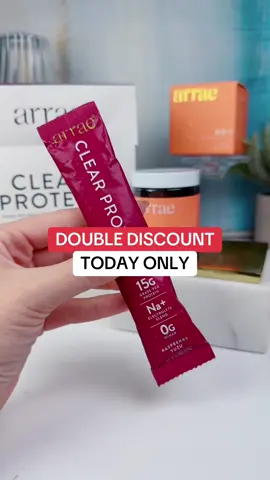 #arrae #mb1 #clearprotein #tiktokshopcreatorpicks #tiktokshopdeals 🛒 Final price may vary depending on individuals available coupons at time of checkout 
