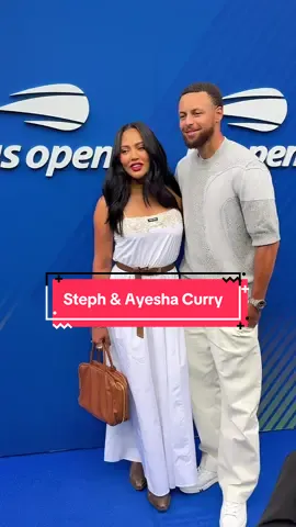 NBA legend Stephen Curry and cookbook queen Ayesha Curry brought their winning energy to the @US Open blue carpet 🎾💙 The pair turned heads ahead of the Men’s Final, proving they’re champions on and off the court. #USOpen2025 #BlueCarpet #TikTokBuzzContest 