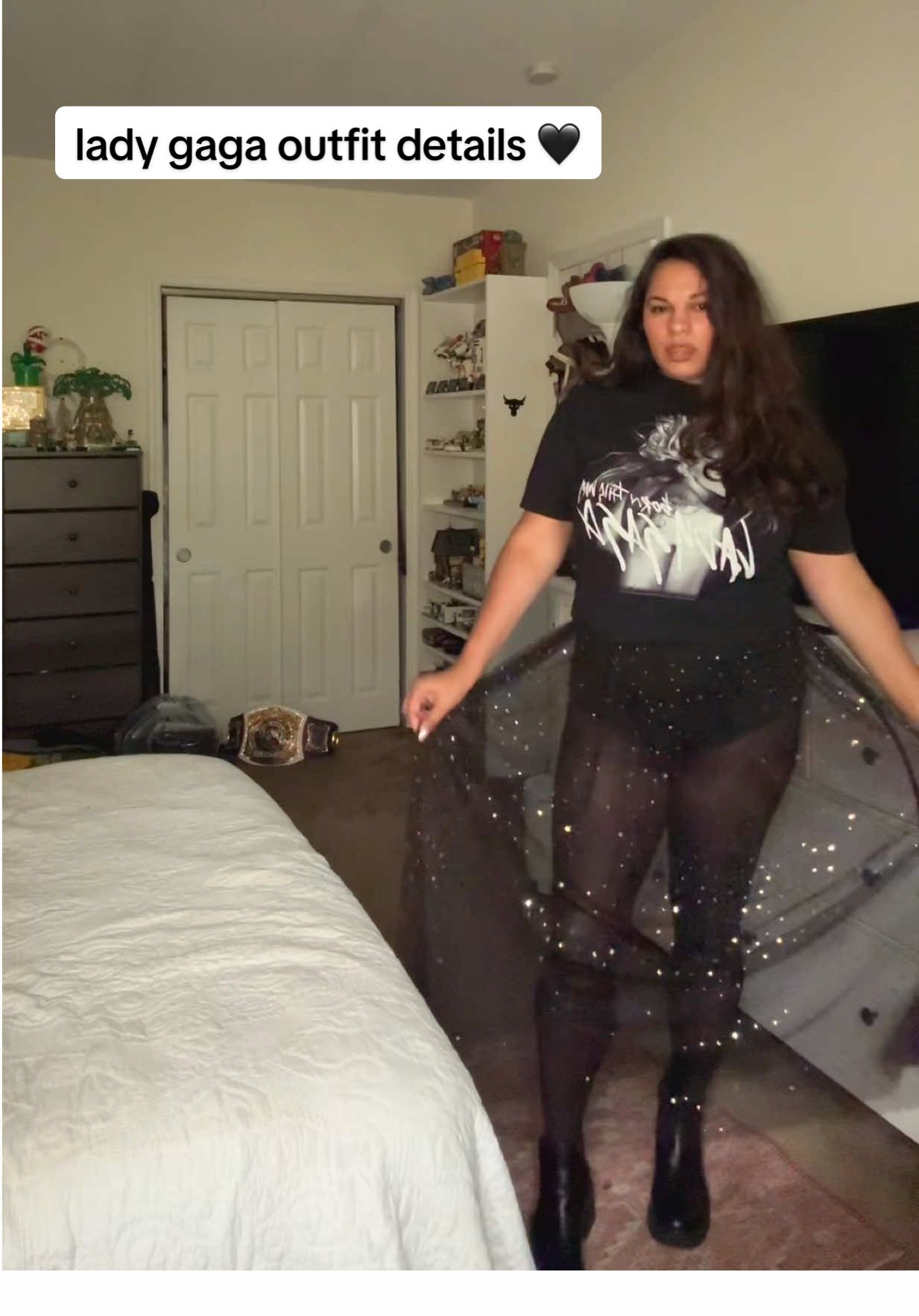 what do u think?! 🖤 @ladygaga #ladygaga #mayhemball #mayhemballtour #ladygagatour #pokerface 