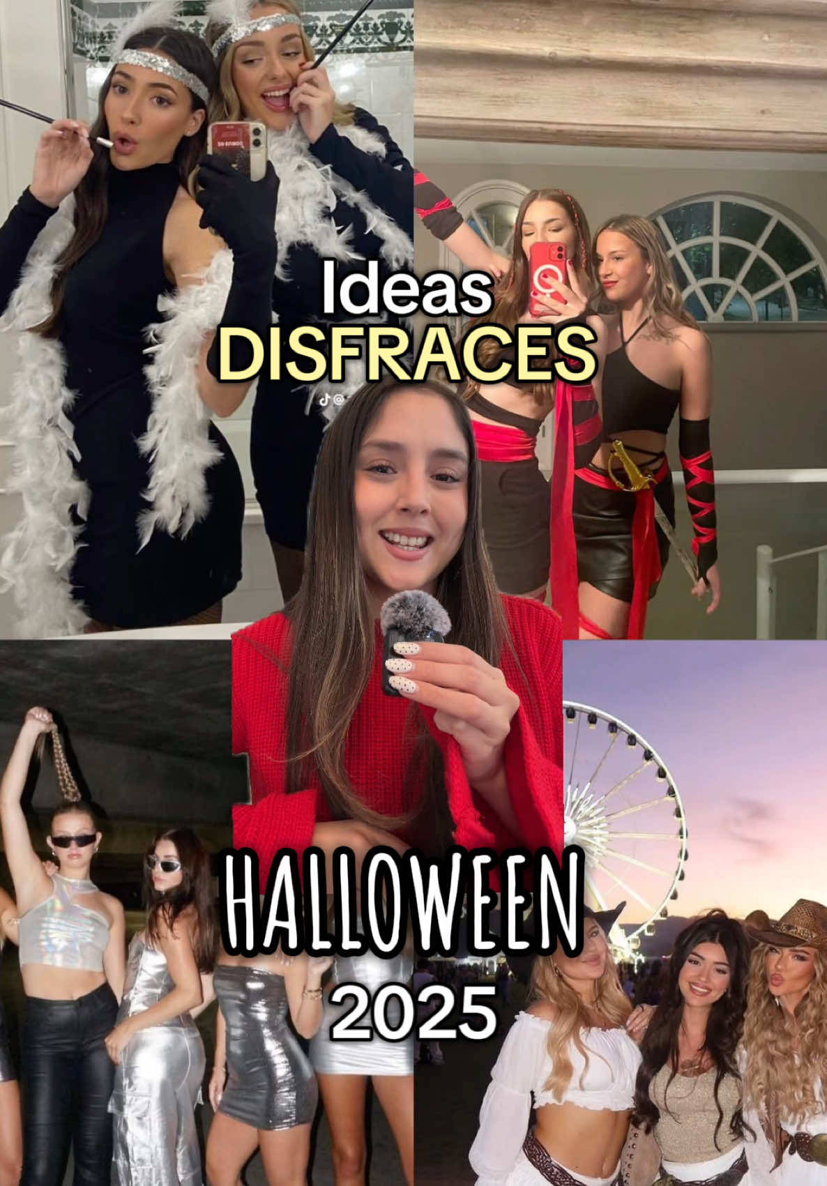 🎃IDEAS DE DISFRACES HALLOWEEN 2025 👻  Comenta si quieres parte 2 ✨ #tendenciashalloween2025 #halloweenoutfitideas #halloweenoutfits #halloweendisfraz #halloweencostume 