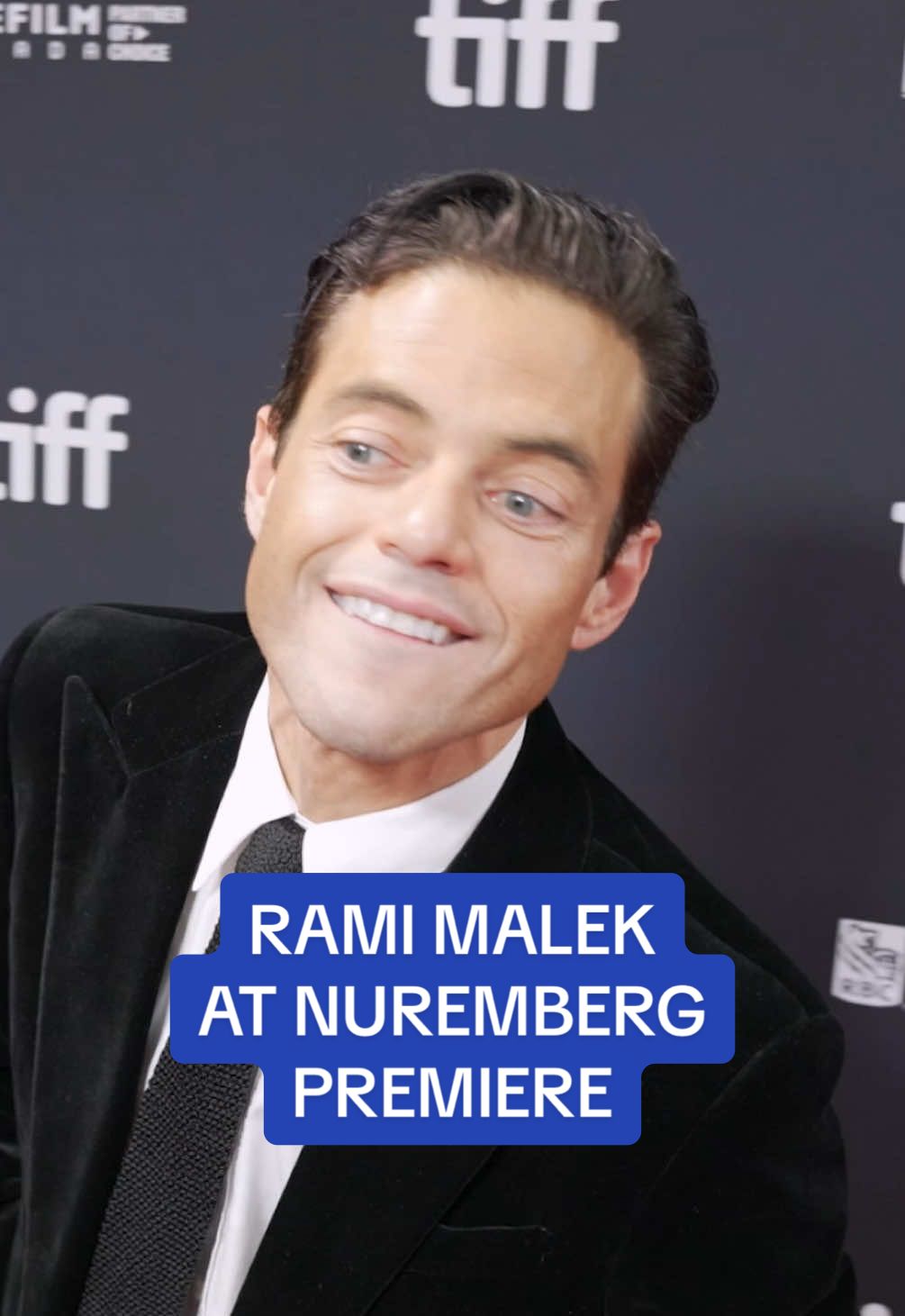 We love a resilient king  #TIFF50 #Nuremberg #RamiMalek #MrRobot #Toronto 