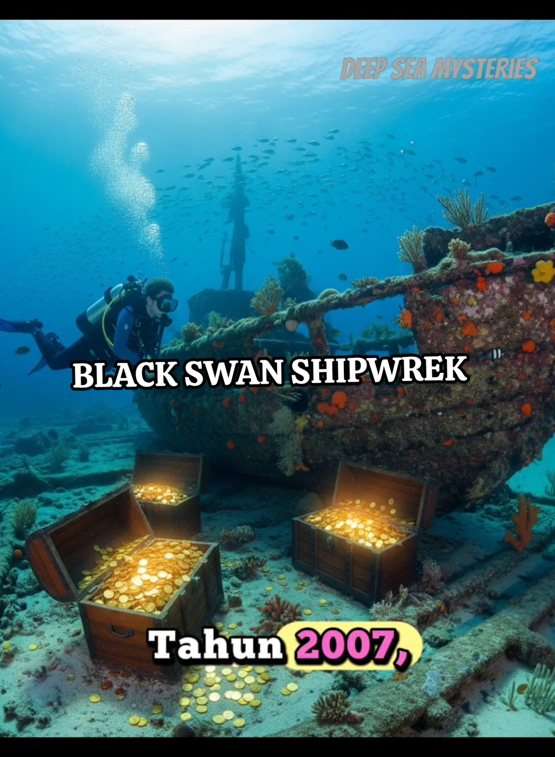 Harta karun misterius #fyp #blackswan #deepseamysteries 