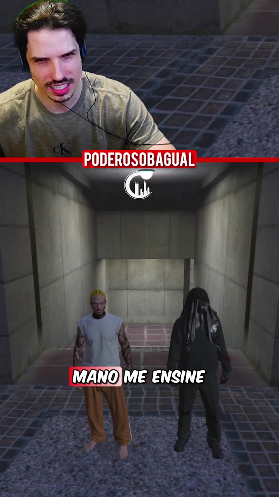 Maguinho Tik toker kkkkk #poderosobagual #gtarp #capitalcity #bagual