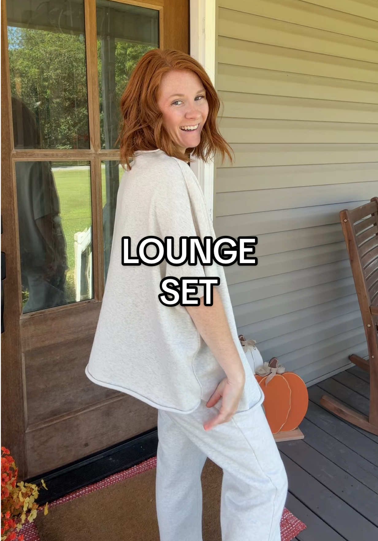 And apparently reversible too 😂😂 The cutest and softest set!  #loungeset #set 