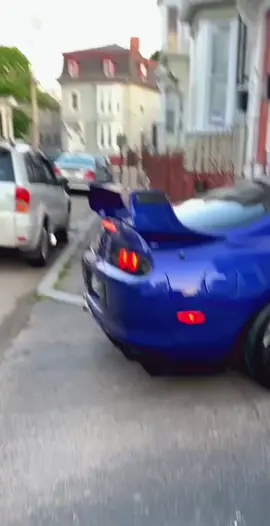 Supra MK4 ak-47 exhaust in driveway #car #cars #supra #carsoftiktok #cartok 