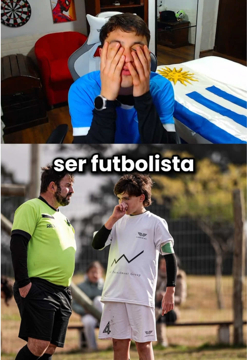 ES COMPLICADO SER FUTBOLISTA ⚽️😶 #uruguay #motivacion #futbolargentino #futboluruguayo #futbolista 