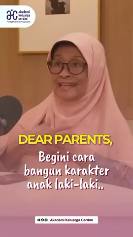 Dalam video spesial ini, Bunda Elly Risman psikolog parenting ternama bocorkan rahasia mendidik anak laki-laki dengan fondasi karakter kuat. Mulai dari peran ayah hingga cara menanamkan nilai-nilai kepemimpinan yang lembut sejak dini! 🔥 Yuk, simak! · Mengapa figur orang tua adalah kunci utama?  · Bagaimana melibatkan anak dalam kegiatan rumah untuk latih tanggung jawab?  · Kesalahan umum orang tua yang justru melemahkan karakter anak?  💡 Untuk para orang tua Indonesia : 