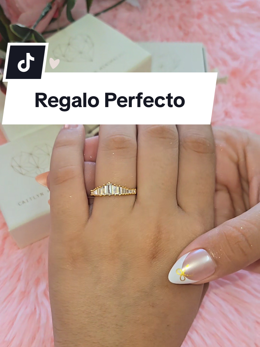Perfect Gift Este es el anillo que toda chica deseamos tener... Obsesionada con mi casa de Joyeria Favorita: CAITLYN MINIMALIST Belleza y Calidad en cada pieza...✨️🫶👌💫✨️ #creatorsearchinsights  #rings #mujeres #gift #holidays  @Caitlyn Minimalist 