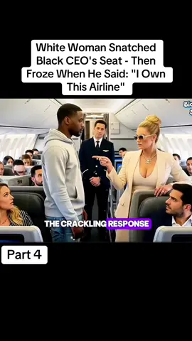 White Woman Snatched Black CEO's Seat - Then Froze When He Said: 