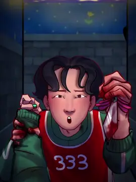 hey guys its done. this will have a brief continuation and eventual ending! love all the support!! love yall!!! #squidgame #thangyu #animation #player333 #4you 