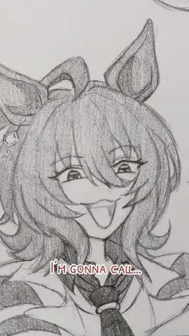If Tachyon was a single parent in the umaverse. She kinda is but at the same time isn’t but you get the idea… P.S. Sorry for my messy lines  #umamusume #agnestachyon #umamusumeprettyderby #daiwascarlet #traditionalart 