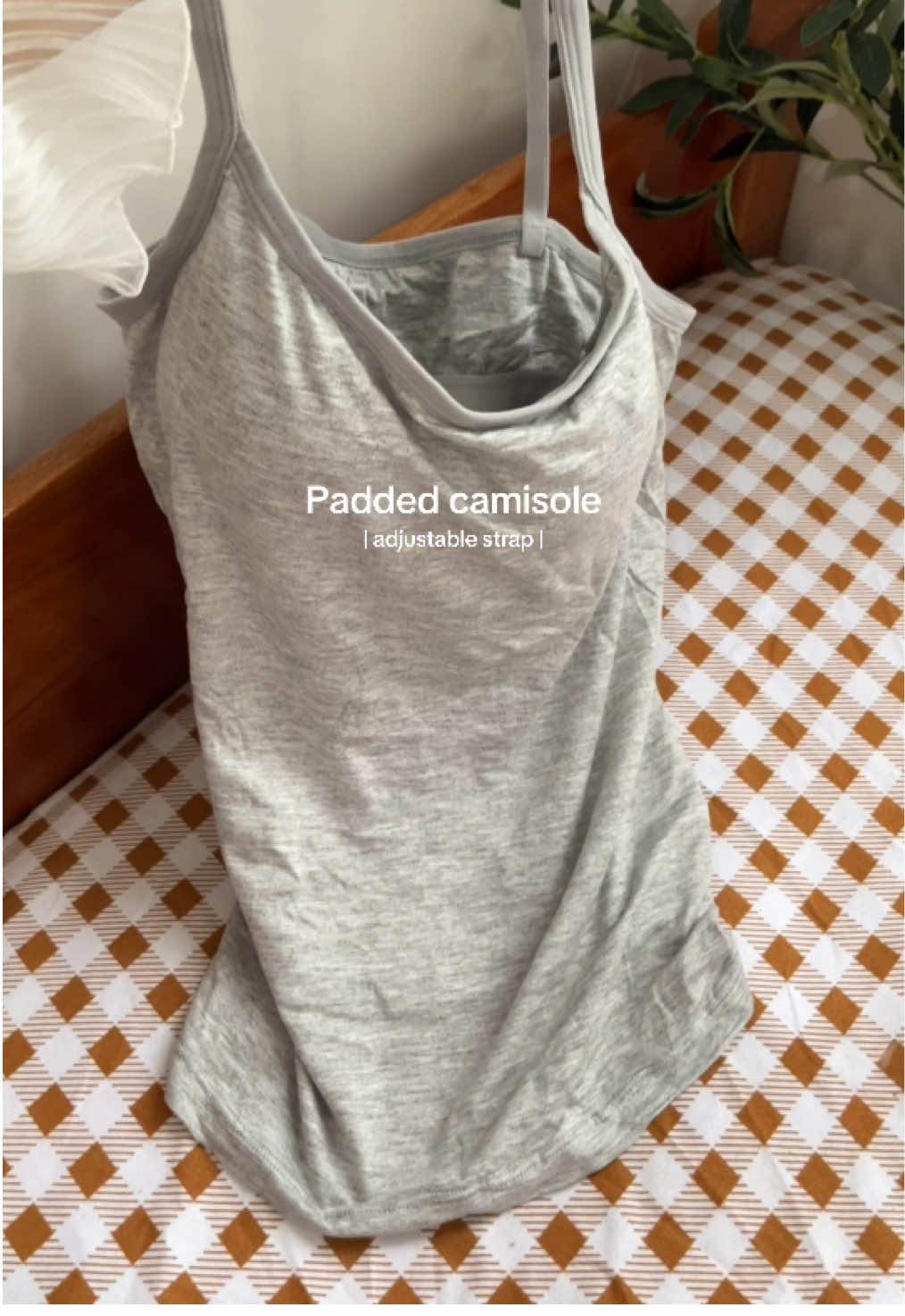 Padded camisole top #paddedcamisole #camisole #paddedtops #paddedsleeveless 