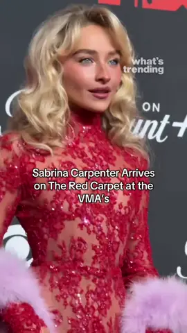 Sabrina Carpenter STUNS on the red carpet of the MTV VMA’s and the internet can’t get enough 👏 Credit: MTV #sabrinacarpenter #vmas #redcarpetlooks 