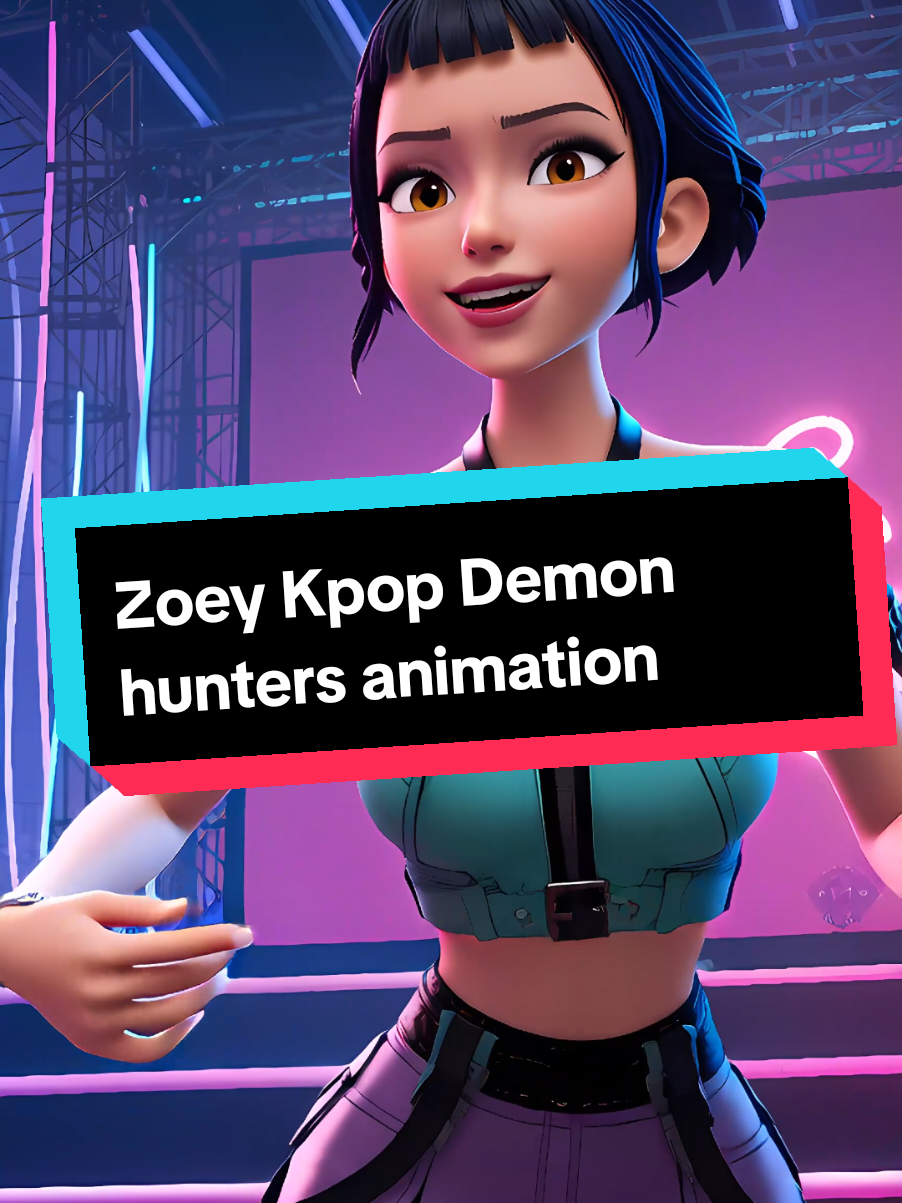 Zoey animation #zoey #kpopdemonhunters #kpdh #animation #edit OG by @Rina Magi 