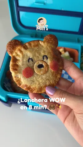 Empanadas o pastelitos de ositos rellenos de carne 😍😋🐻💕 Idea de lonchera creativa, divertida y deliciosa para tu peque, súper rápida!🍱 #loncherasaludable #lonchera #loncherasdivertidas #pickyeater #recetas 