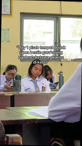 Day 1 pisah tempat duduk ma bestie#Day1#pisahduduk #fyp #masukberanda #moots? @ennii  
