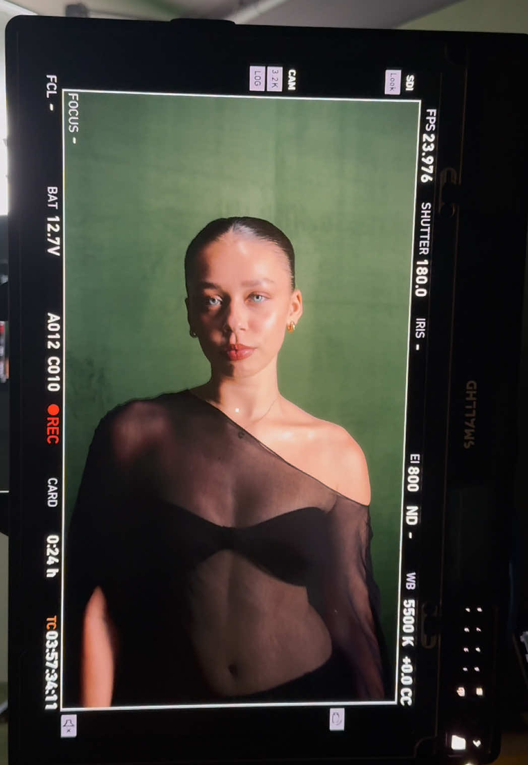 Behind the scenes @pradabeauty 