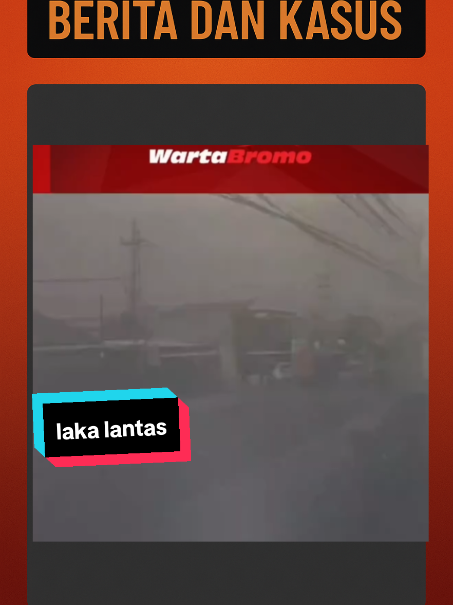 tetap waspada dan hati hati dijalan lur #videoviral #lakalantas #fyp #truk 