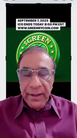 From my livestream 09/07/2025 GREEN MEME COIN GMC GOING LIVE TONIGHT ON UNI SWAP TRADING! WWW.GREENRYCOIN.COM