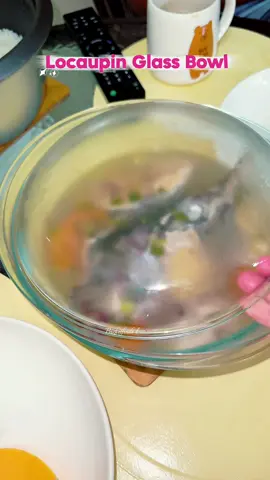 Makapal at maganda itong Locaupin Glass bowl #Glassbowl #locaupinglassbowl #kitchenessentials #glassware  #borosilicateglasspot 