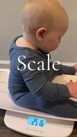 The scale I didn’t know I needed 🙌 Perfect for tracking baby’s growth AND even works for my pup 🐶👶 One scale, two jobs ✅ #MomHack #MomCozyFinds #BabyMustHaves #DogMomLife #TikTokMadeMeBuyIt