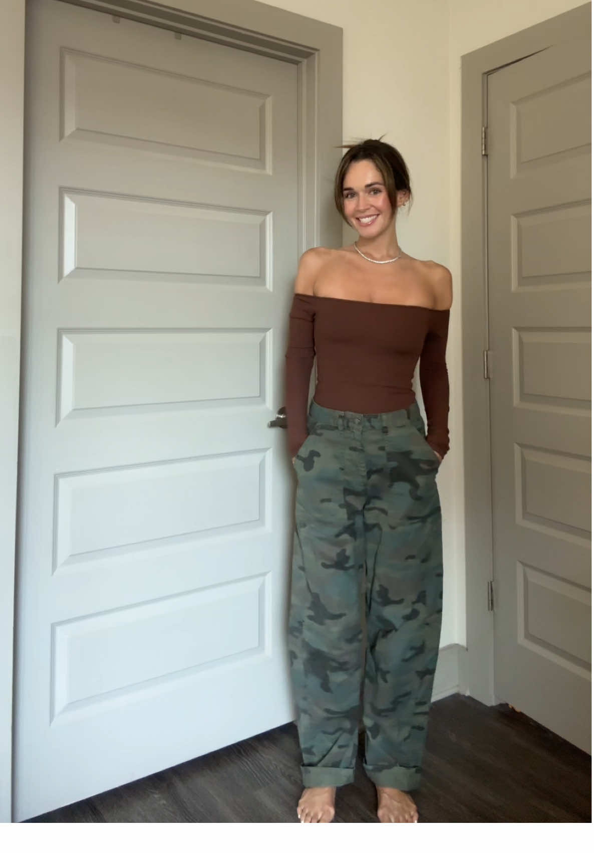 Wearing an XS for a snug fit!! Comes with removable padding but I took it out @Klassy Network 