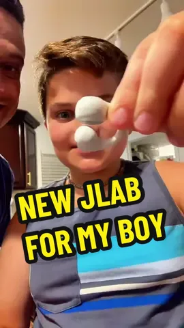 New earphones for my boy #tiktokshop #jlab 
