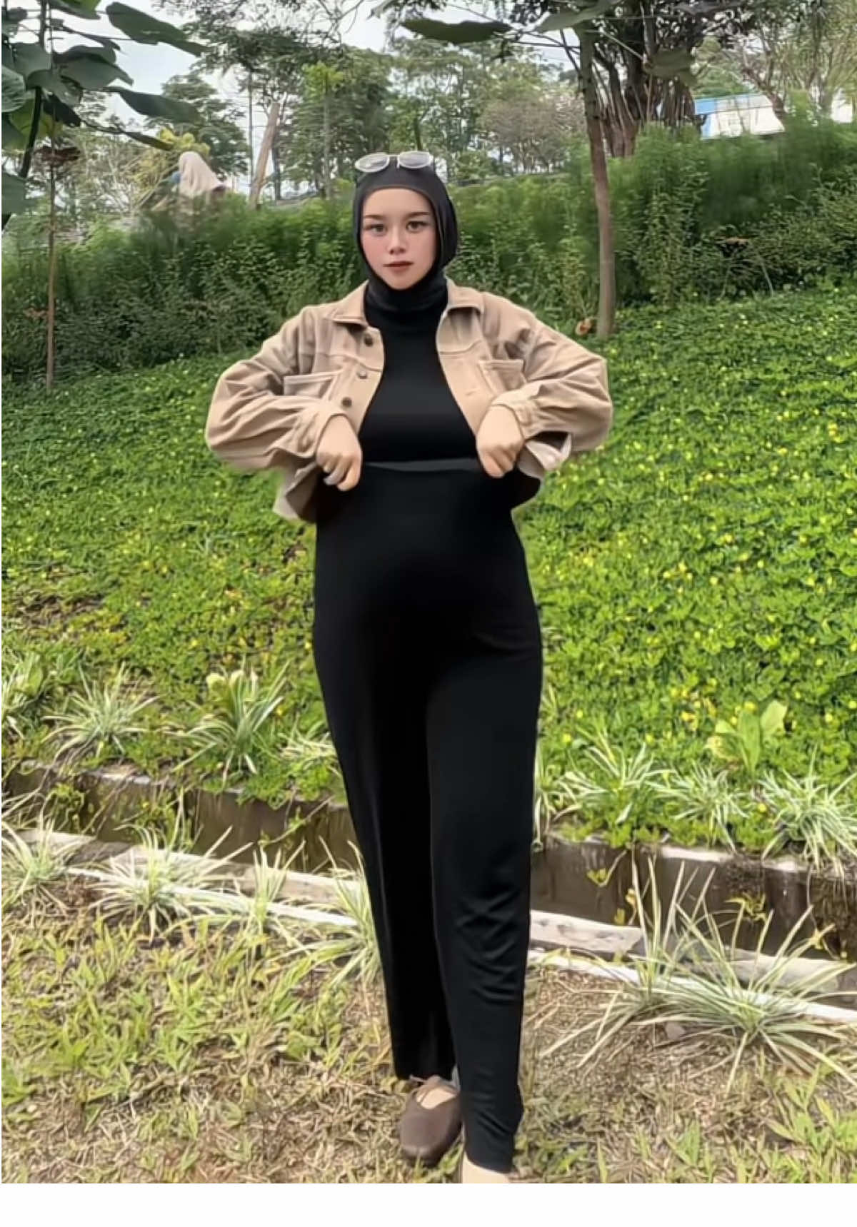 33 weeks preganant🥰 #pregnant #bumilhappy #bumilsehat #OOTD 
