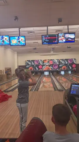 Better stick to baseball, wrestling, or football 🤣 #fail #bowling #uhoh @ryker 