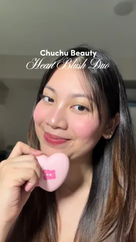 THIS IS THE BEST BLUSH EVAH!!! 😩💗💞🙇🏻‍♀️ @Chu Chu Beauty #chuchu #heartduoblush #blush #chuchubeauty #makeup 