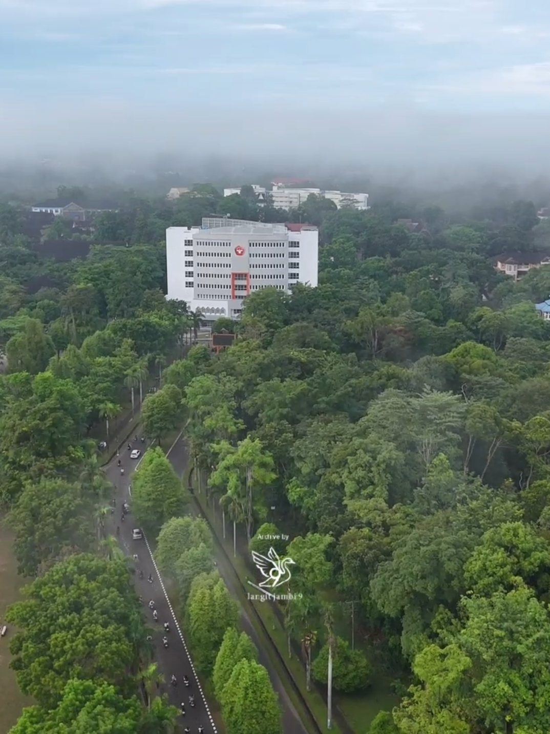 Unja dari udara #unja #kotajambi #dronejambi 