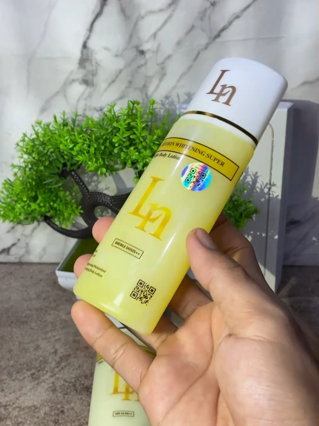 Lagi promo Lotion ori LN Double dosis udah BPOM🤗🤩#glowingskin #gajiansale #skincareroutine #skincaretips 