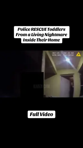 Police RESCUE Toddlers From a Living Nightmare Inside Their Home #police #policeofficer #cops #bodycam 