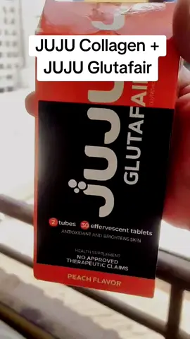 JUJU Collagen + JUJU Glutafair #tiktokaffliate #tiktok #jujucollagen #fyp #glutafair 